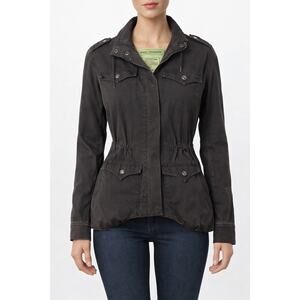 Oakley Worldwide Utility Jacket Cinched Waist Split Hem Cotton Y2K Medium